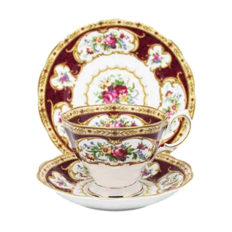Royal Albert Lady Hamilton Tea Trio