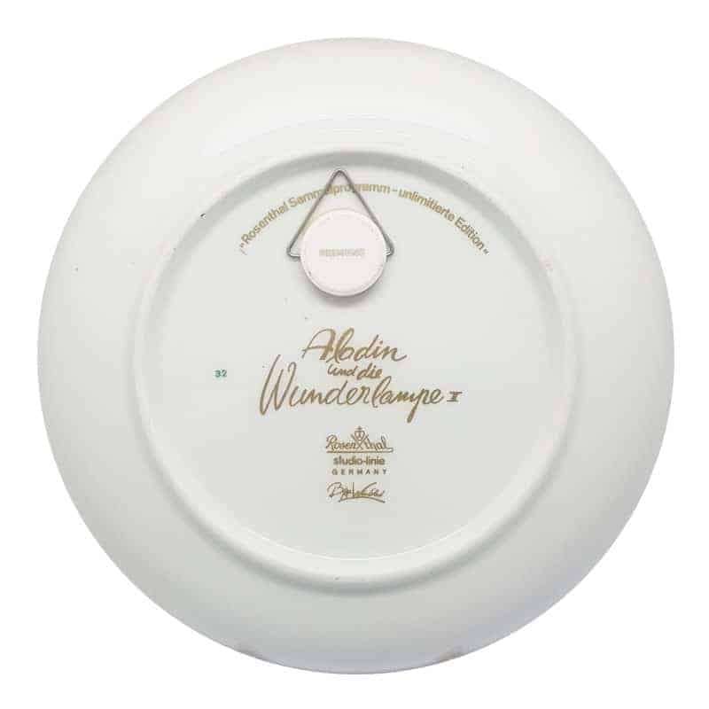 Aladdin and the Magic Lamp Rosenthal Studio line Plate