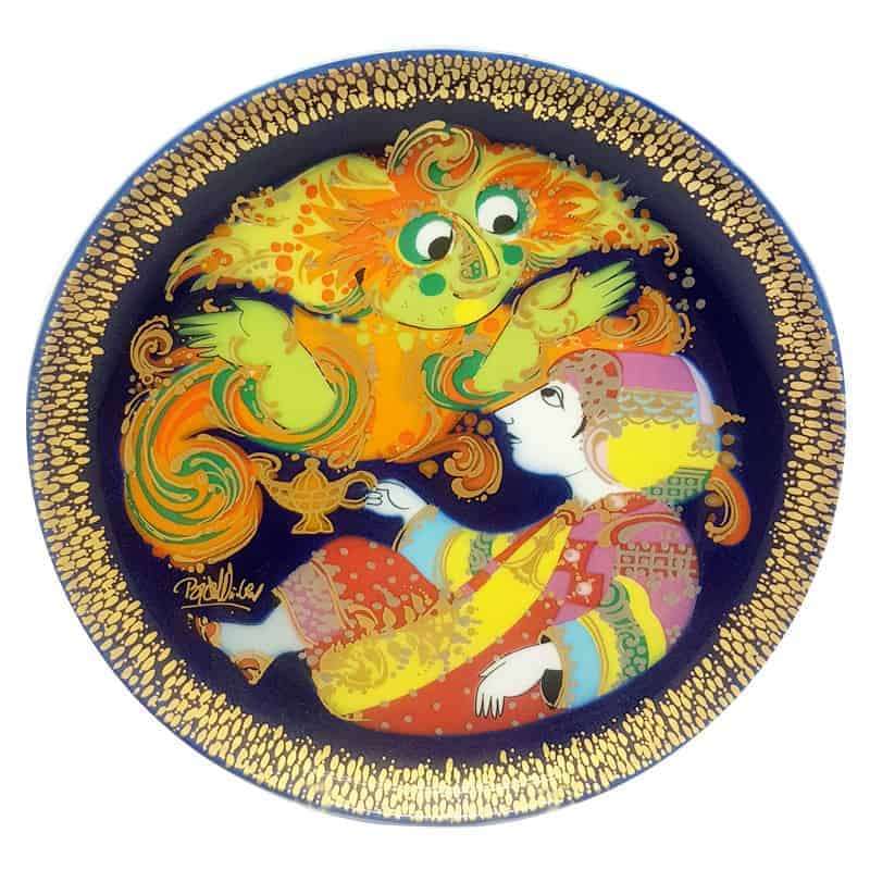 Aladdin and the Magic Lamp Rosenthal Studio line Plate