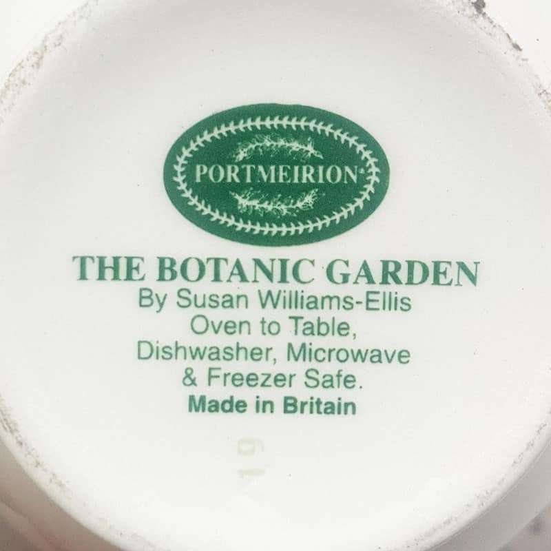 Portmeirion Botanical Garden Polygala Chamaebuxus Custard Jug