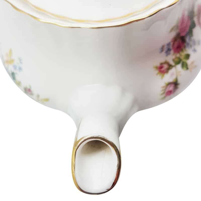 Royal Albert Moss Rose Tea Pot