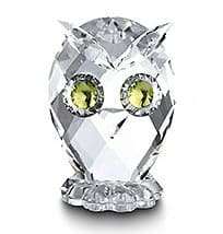 Swarovski Owl Green Eyes