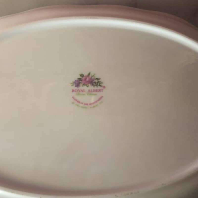 Royal Albert Flowers of The Month Tray