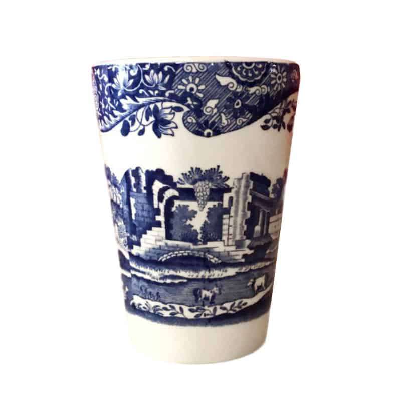 Copeland Spode Blue Italian Beaker Old Marking