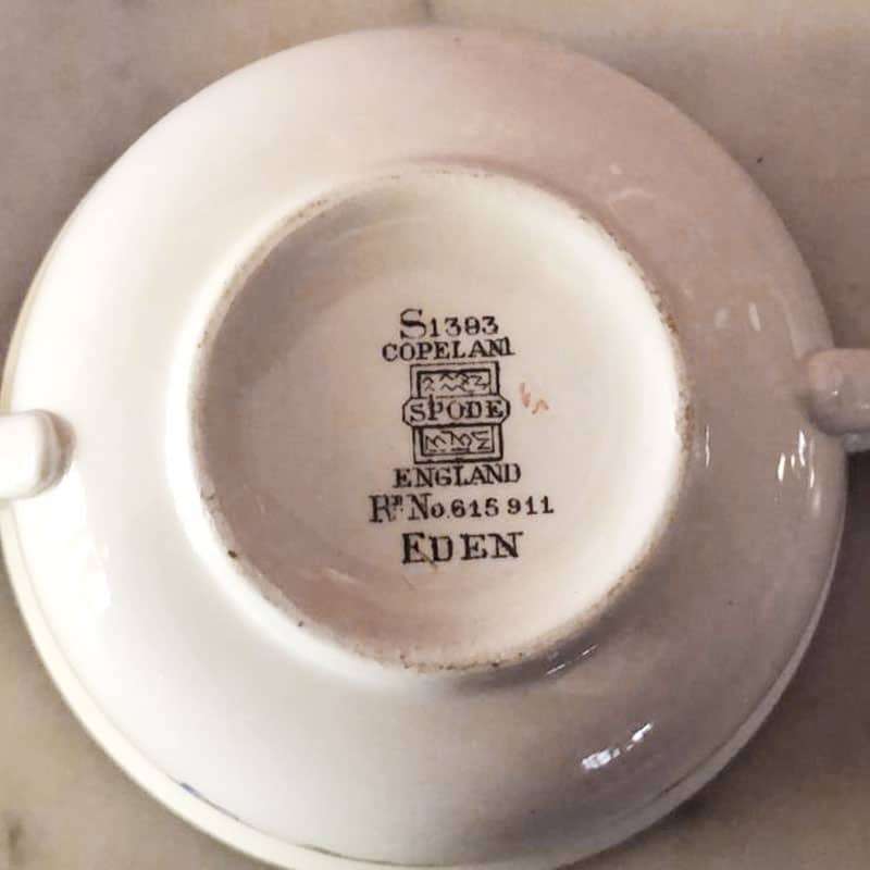 Copeland Spode Eden Pattern Soup Coupe