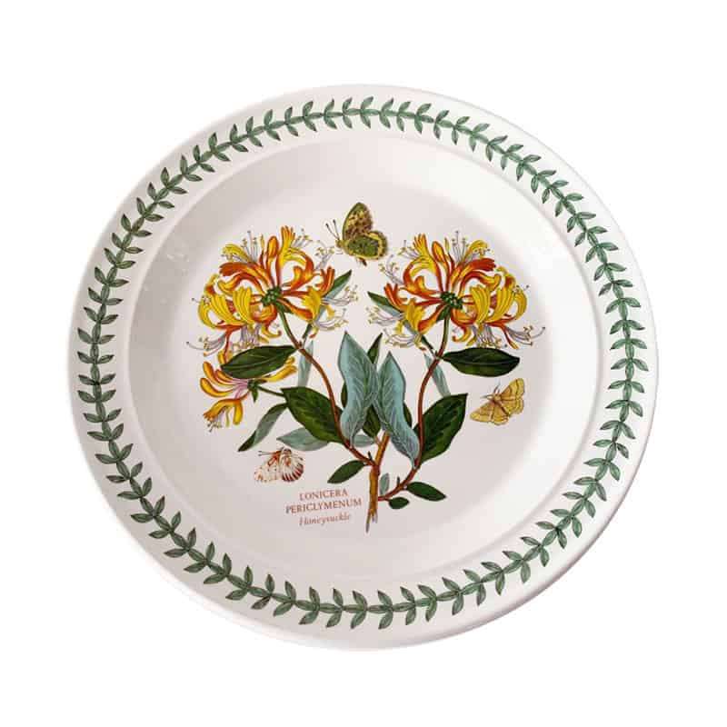 Portmeirion Main Plate Botanic Garden Honeysuckle