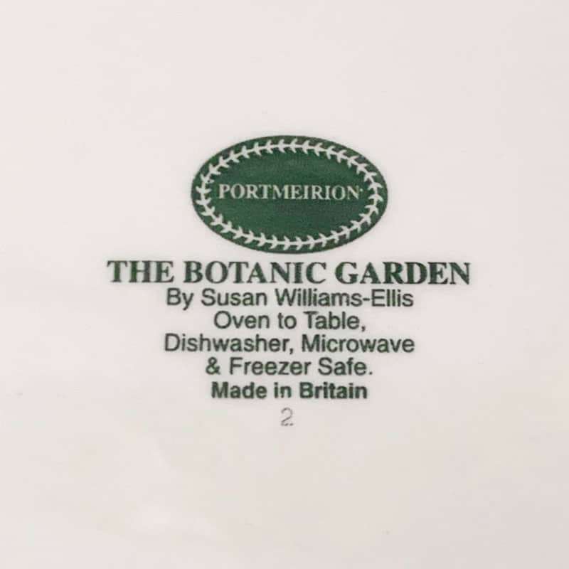 Portmeirion Botanic Garden Sweet William Entree Plate