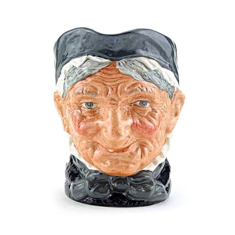 Royal Doulton Character Jug  Miniature Granny Tooth Showing