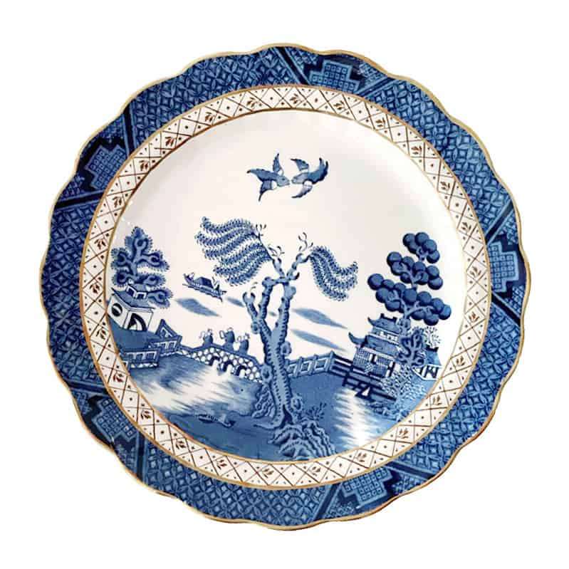 Royal Doulton Booths Real Old Willow Entree Plate