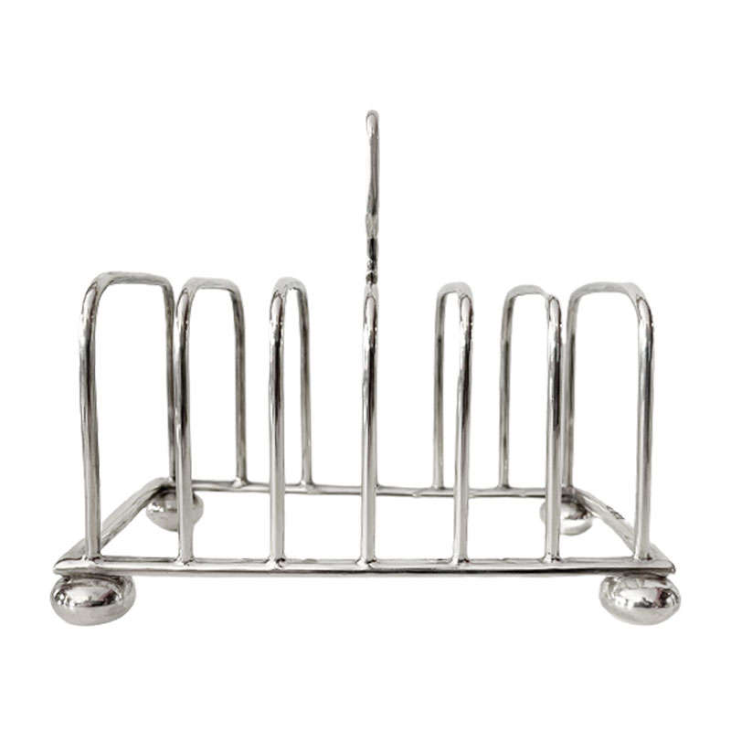 Hallmarked Silver Toast Rack Sheffield 1924