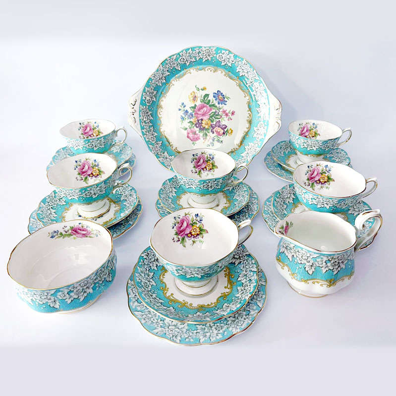 Royal Albert Enchantment 21 Piece Tea Service