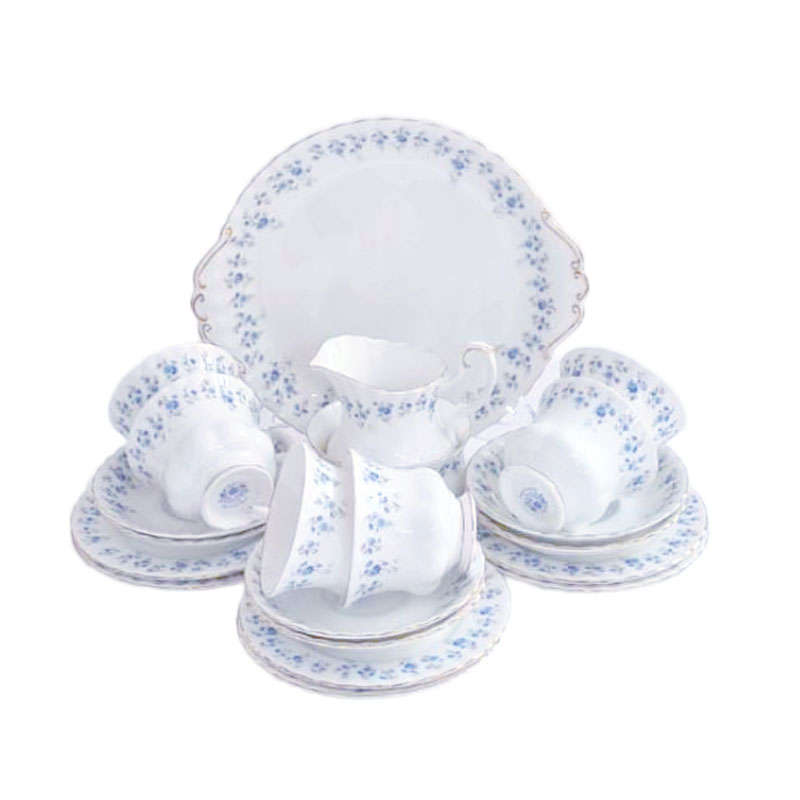 Royal Albert Memory Lane 21 Piece tea Set