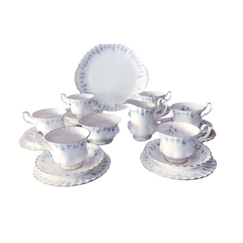 Royal Albert Memory Lane 21 Piece tea Set