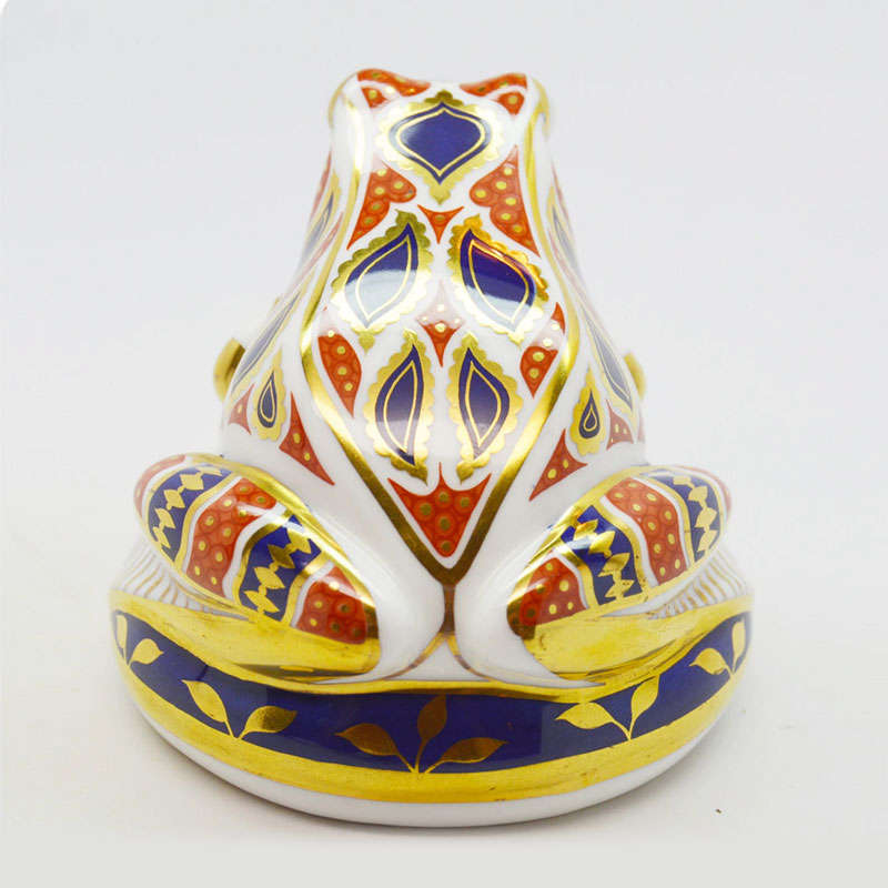 Royal Crown Derby Frog Paper Weight