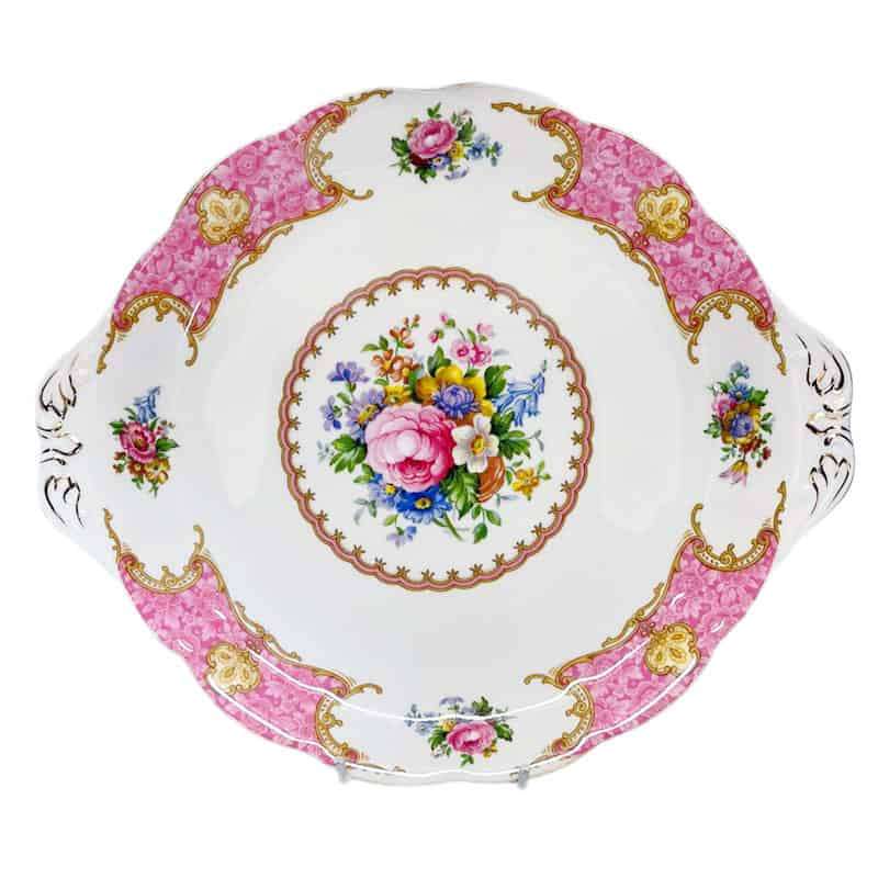 Royal Albert Lady Carlyle Large Cake Plate