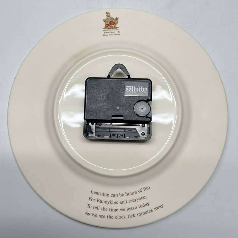 Royal Doulton Bunnykins Teaching Clock