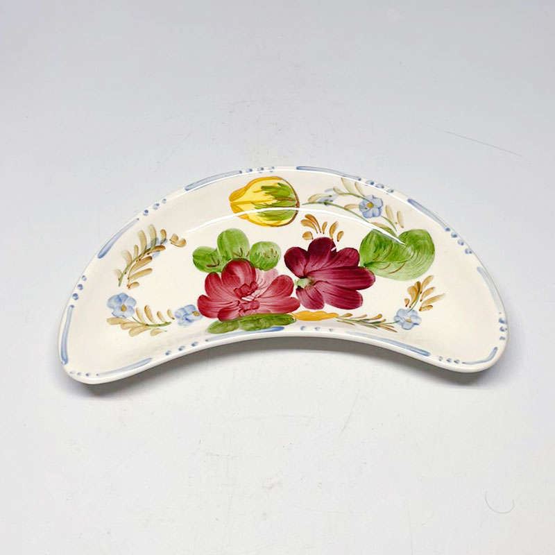 Belle Fiore Simpsons Solian Crescent Salad Plate