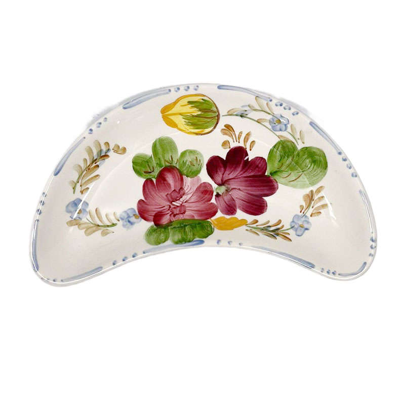 Belle Fiore Simpsons Solian Crescent Salad Plate