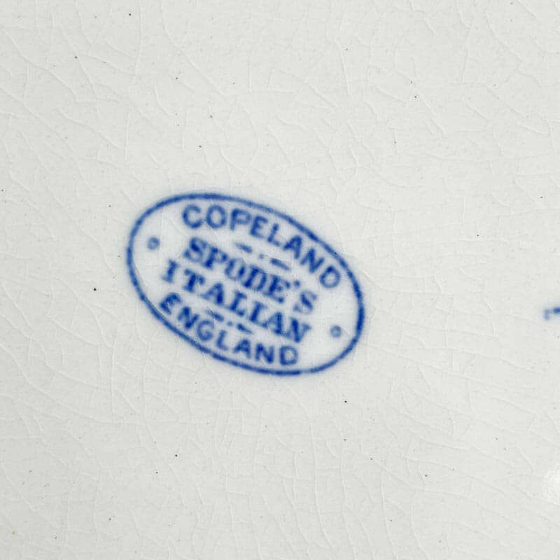 Copeland Spode Hexagonal Blue Italian Milk Jug