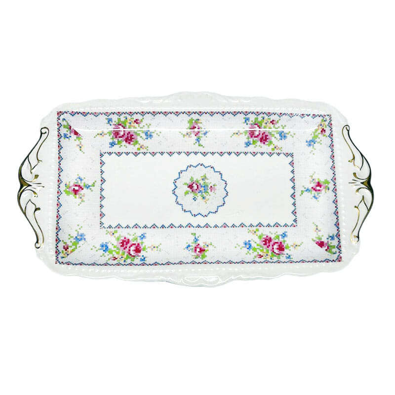 Royal Albert Petit Point Sandwich Plate