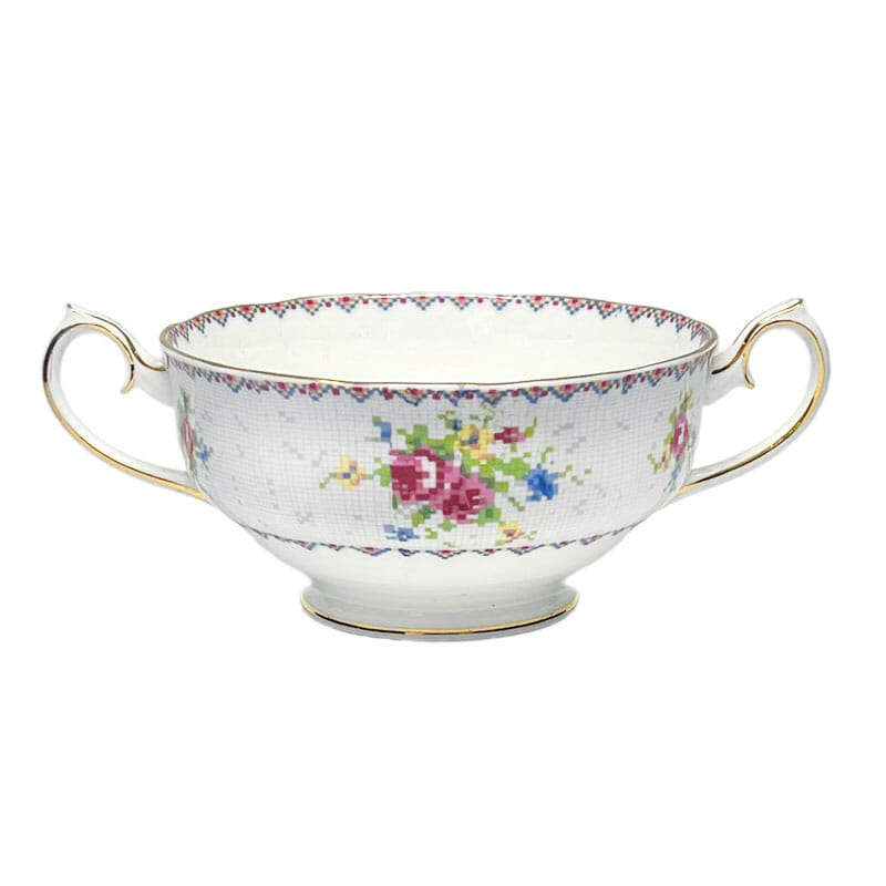 Royal Albert Petit Point Soup Coupe