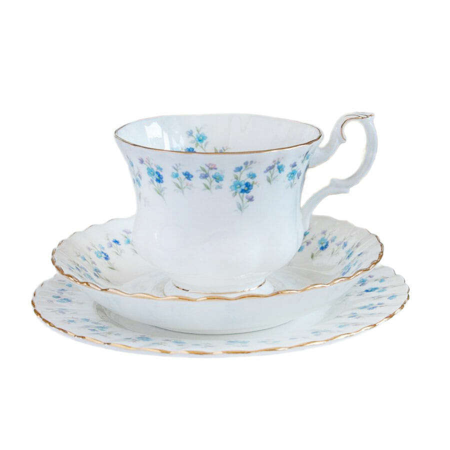 Royal Albert Memory Lane Tea Trio