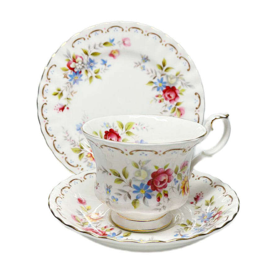 Royal Albert Jubilee Rose Trio
