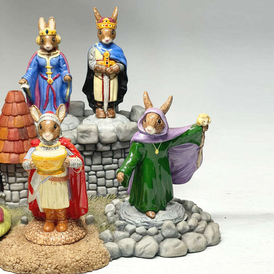 Royal Doulton Bunnykins The Arthurian Legends Collection
