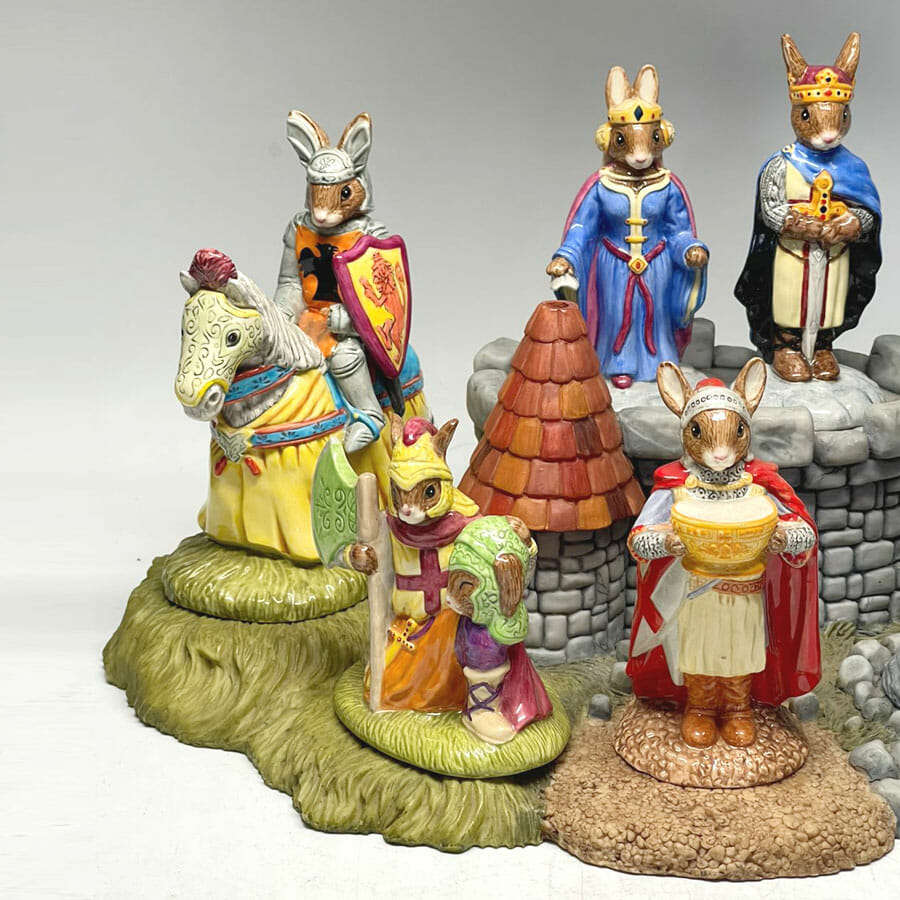 Royal Doulton Bunnykins The Arthurian Legends Collection