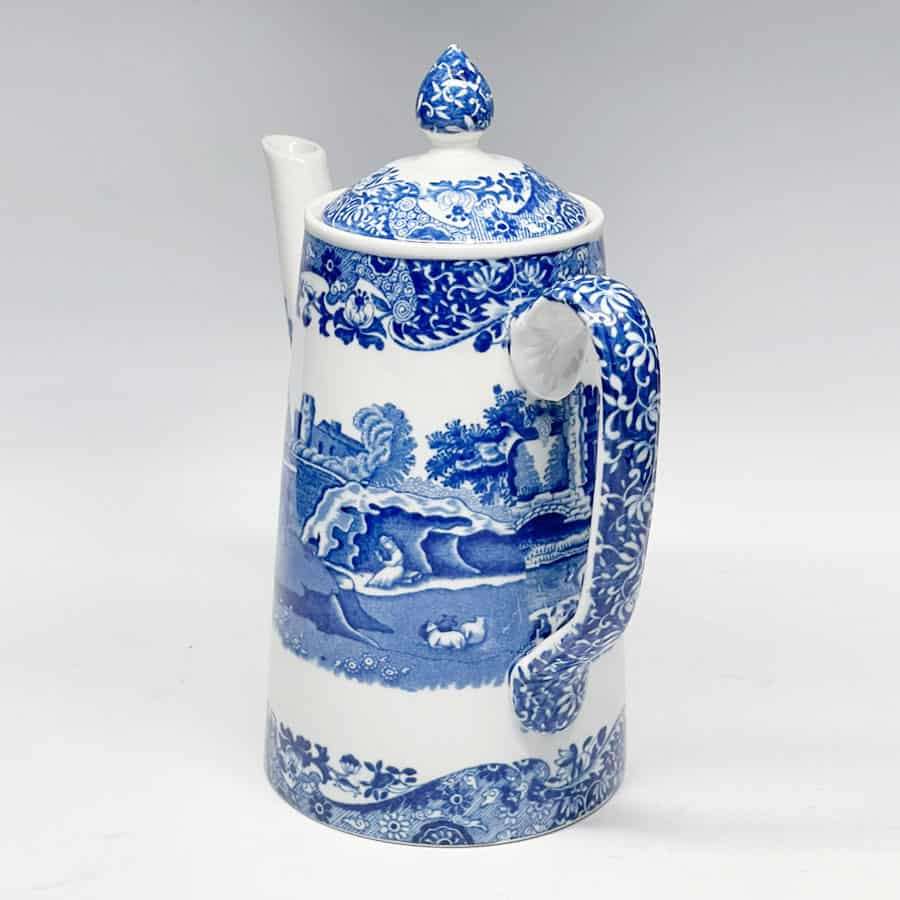 Copeland Spode Blue Italian Original Coffee Pot