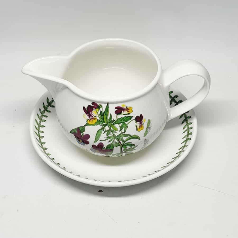 Portmeirion Botanic Garden Heartsease Sauce On Stand