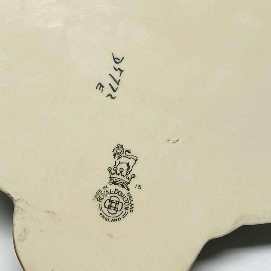 Art Deco Rare Royal Doulton Crow Wall Vase D5772