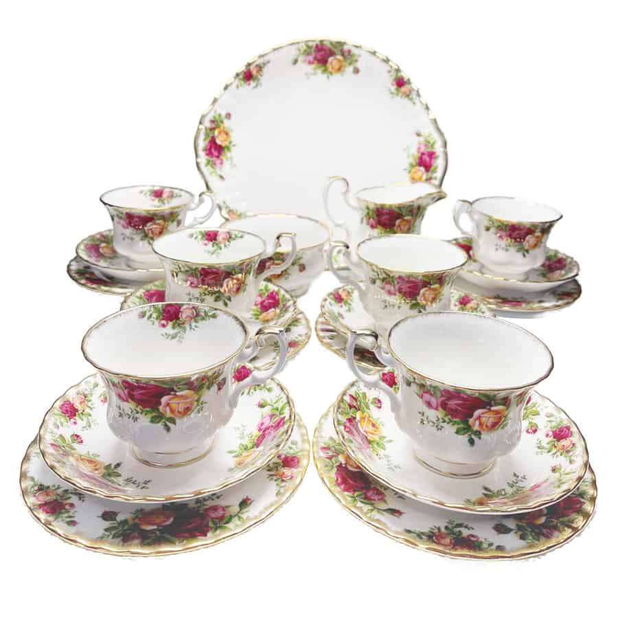 Royal Albert Old Country Roses Tea Set 21 Piece