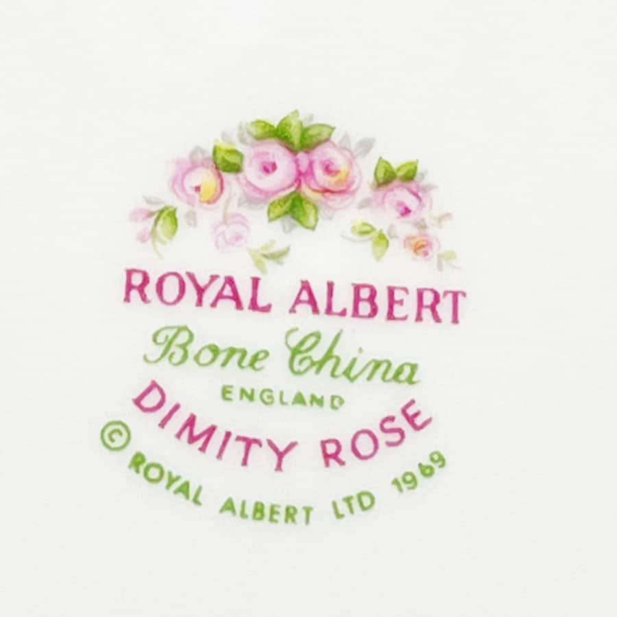 Royal Albert Dimity Rose Dessert Bowl