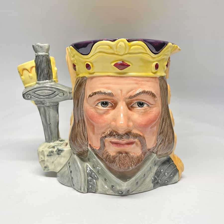 Royal Doulton King Arthur and Guinevere Large Character Jug