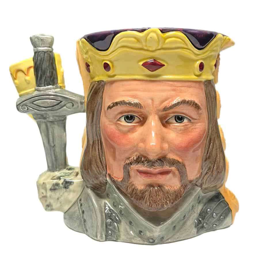 Royal Doulton King Arthur and Guinevere Large Character Jug