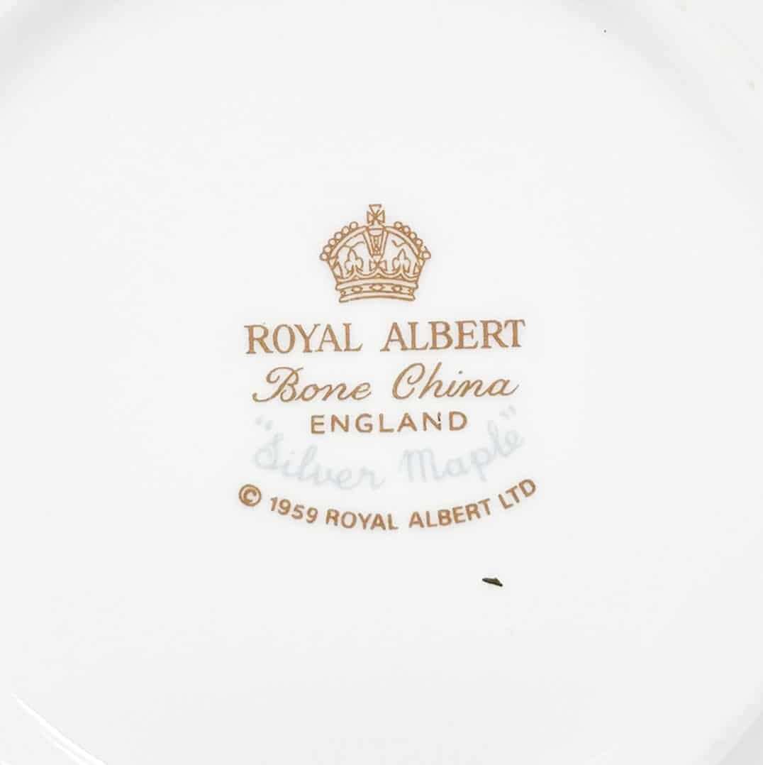 Royal Albert Silver Maple Tea Sugar Bowl