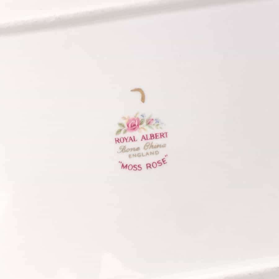 Royal Albert Moss Rose Sandwich Plate