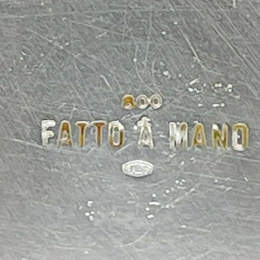 German Silver Soup Toureen With Acorn Finial