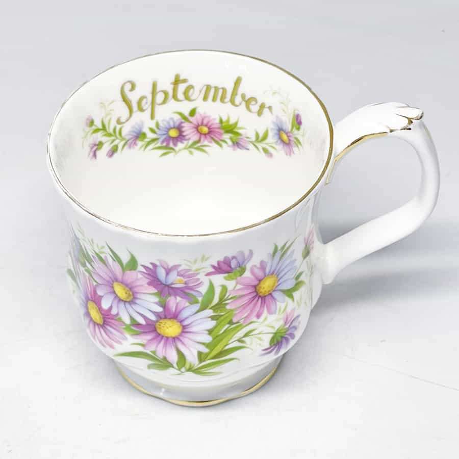 Royal Albert Flower of The Month Mug September