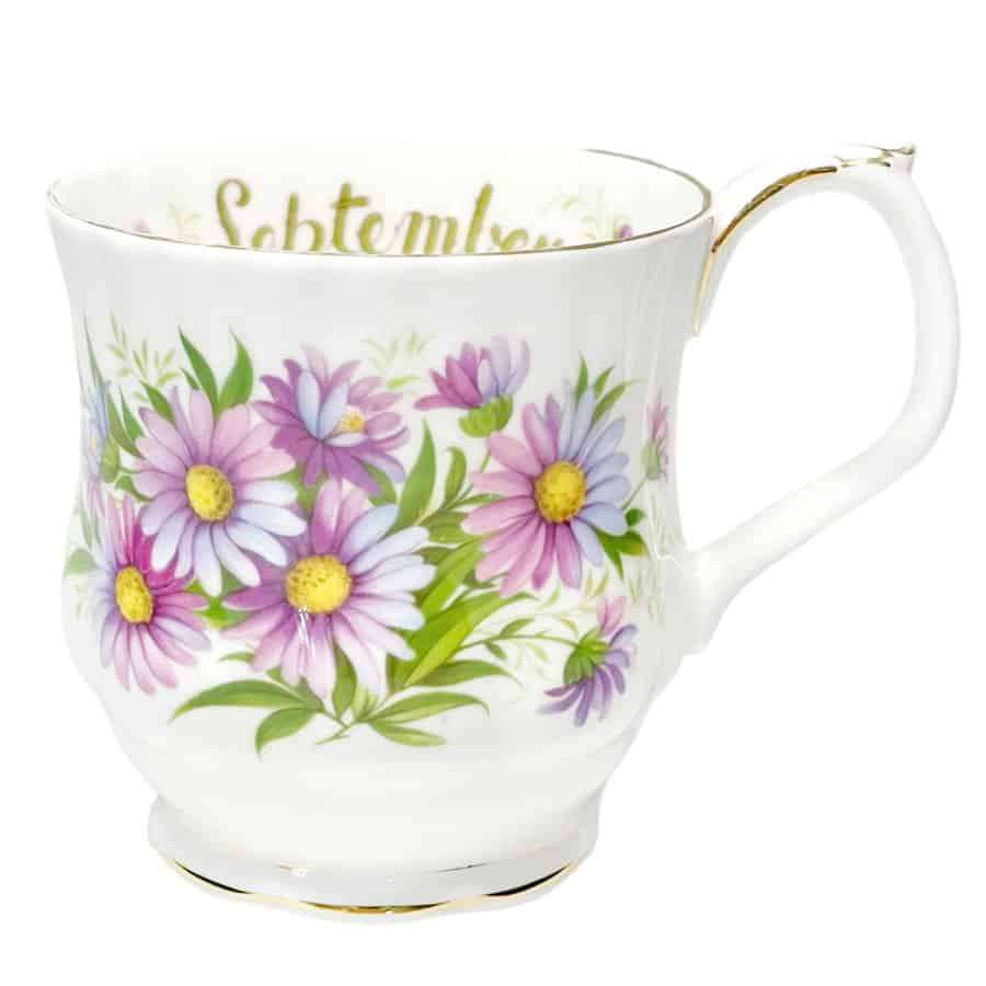 Royal Albert Flower of The Month Mug September