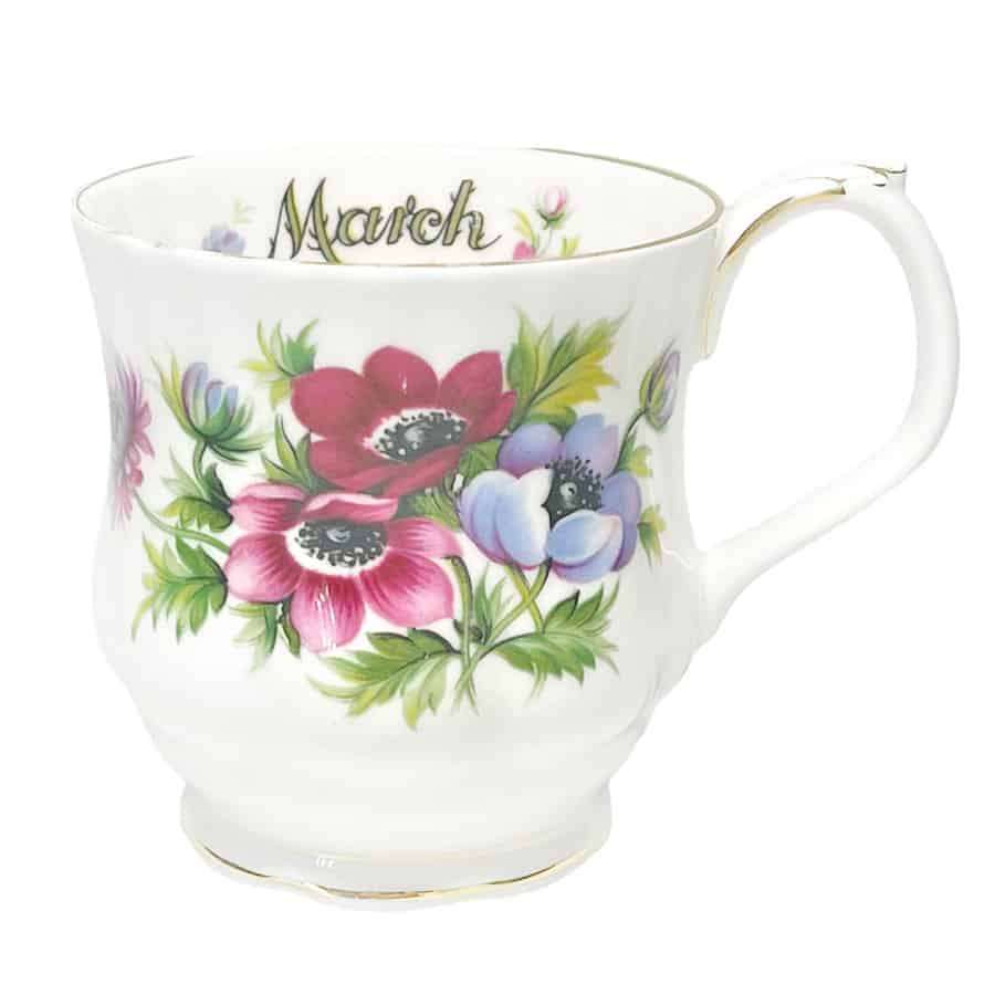 Royal Albert Flower of The Month Mug March