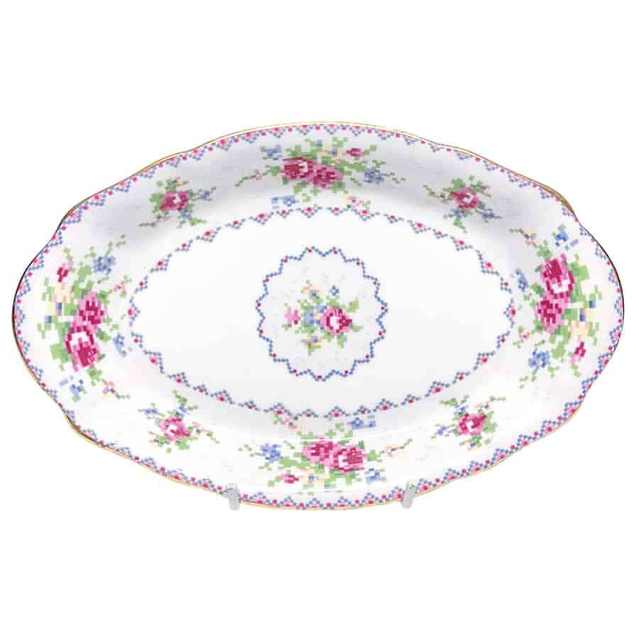 Royal Albert Petit Point Oval Bon Bonn