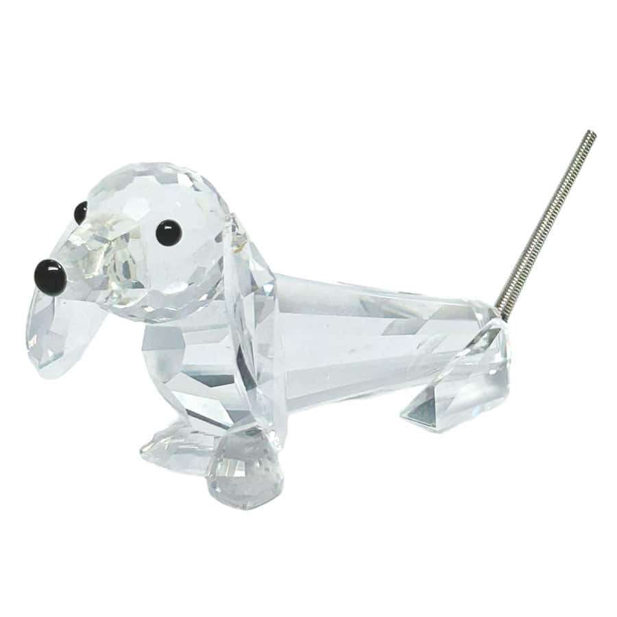 Swarovski Dachshund Figurine