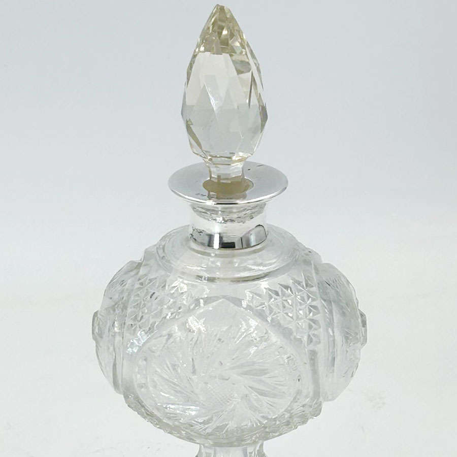 Hallmarked Silver Perfume Bottle Birmingham 1930