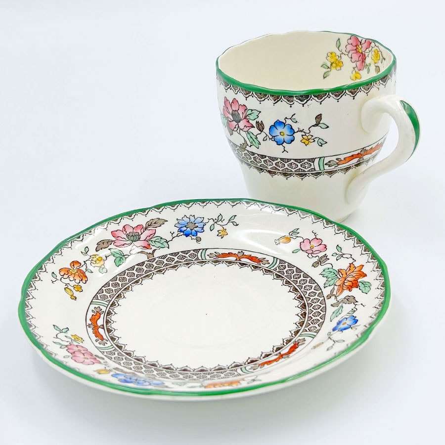 Copeland Spode Chinese Rose Coffee Demitasse