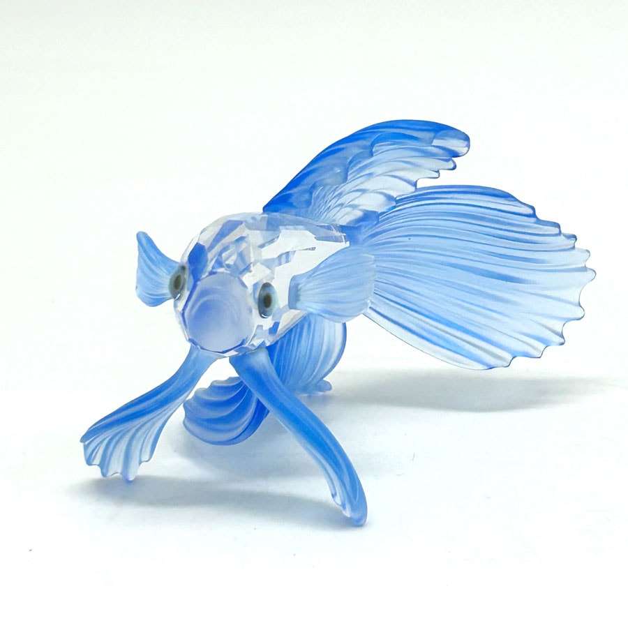 Swarovski Crystal Siamese Fighting Fish Blue 236718