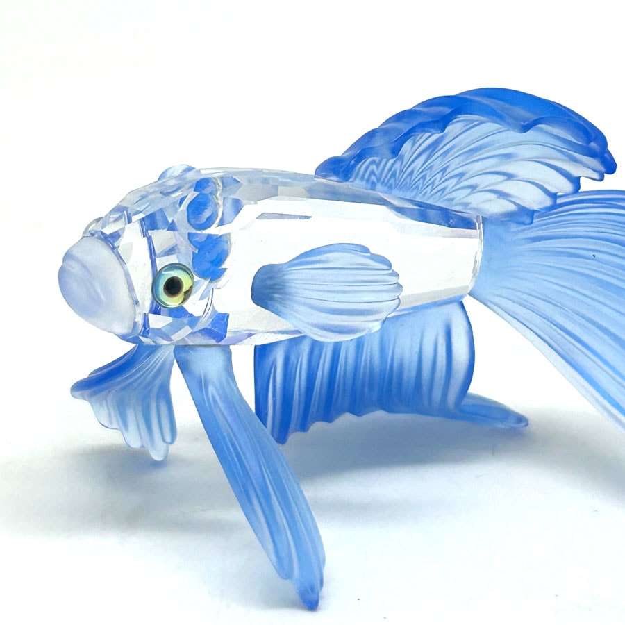 Swarovski Crystal Siamese Fighting Fish Blue 236718