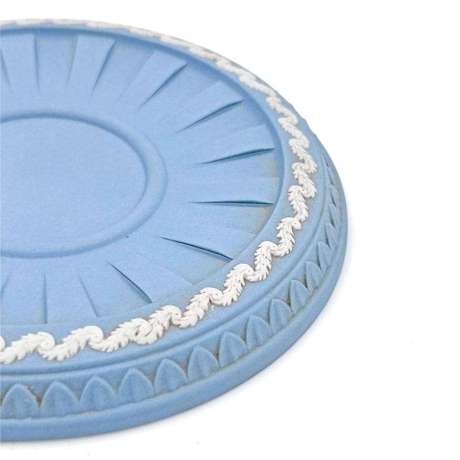 Wedgwood Blue Jasperware Tea Pot Stand