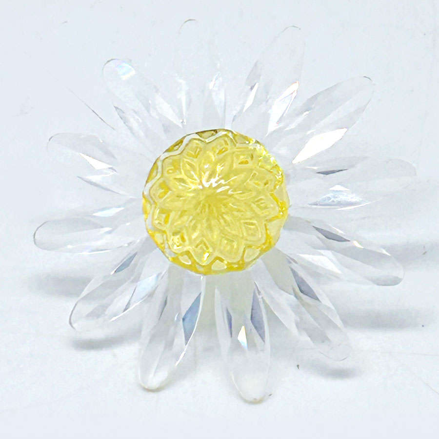 Swarovski Crystal Yellow Marguerite  Ornament 229778